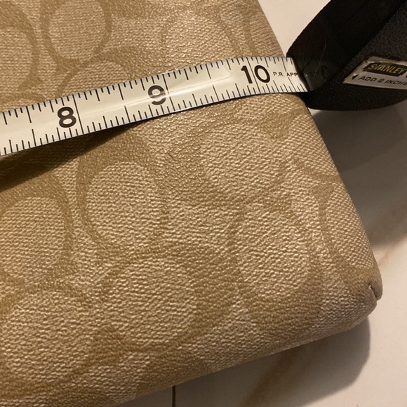 Coach Bags Coach Signature Coated Canvas Colorblock Leather Zip Top Crossbody Bag Poshmark